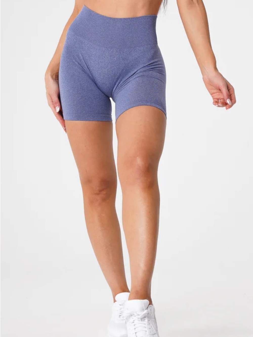 NVGTN Royale Pro Seamless Shorts Medium High Waisted Gym Activewear